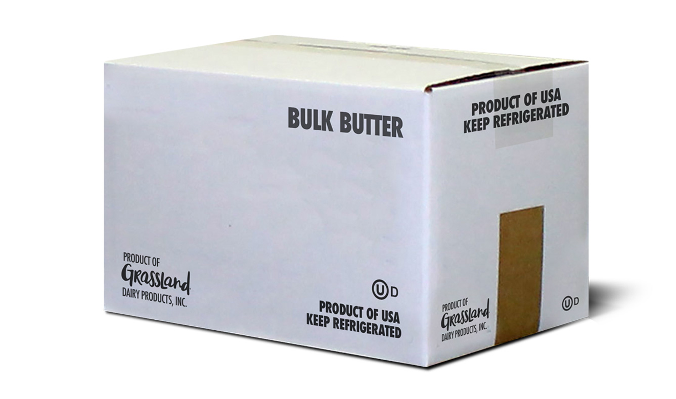 Grassland Salted Grade AA Butter Quarters (1 lb. Sticks - 18/Case)